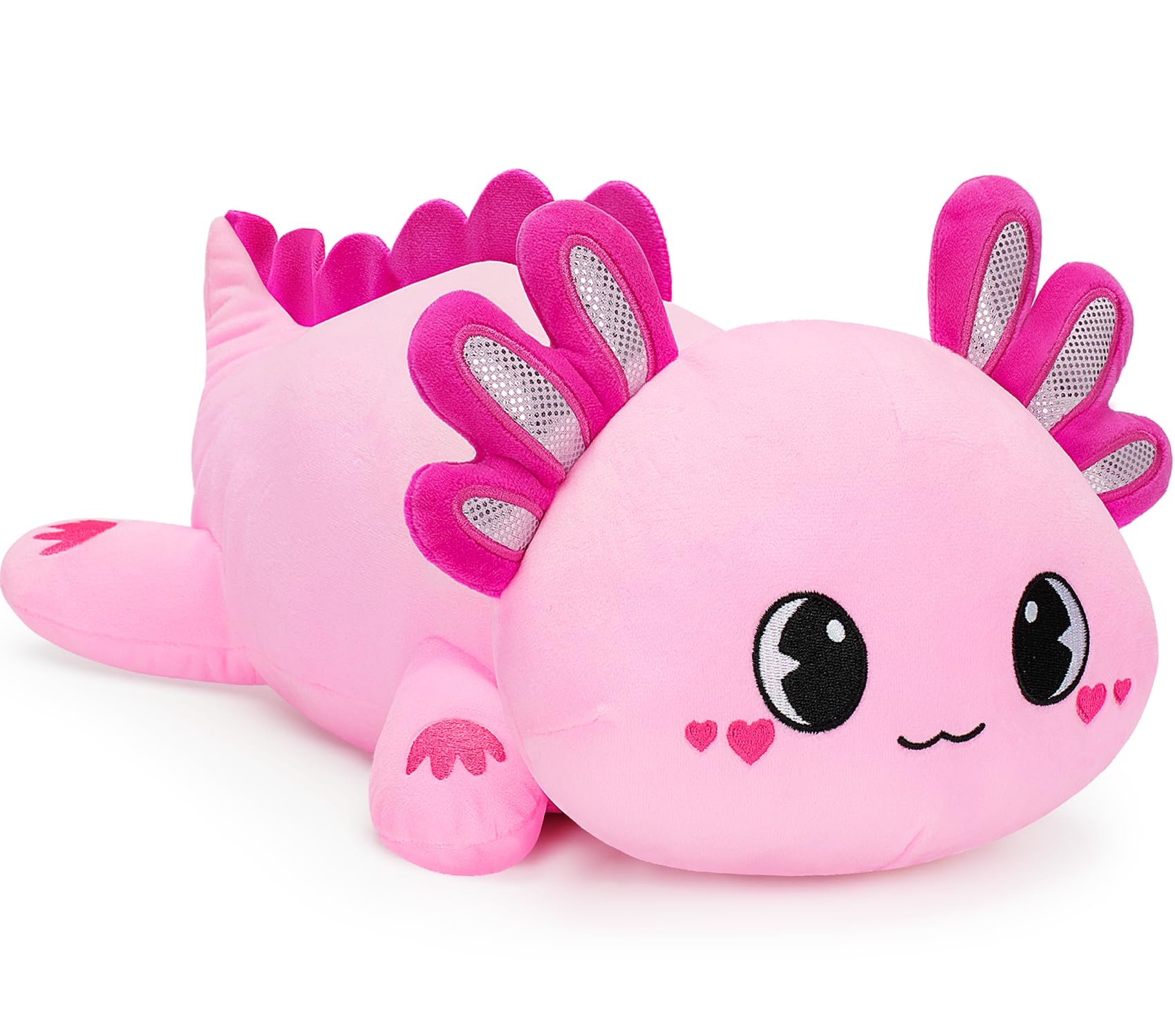 Foto 2 pulgar | Almohada De Peluche Officygnet Axolotl De 33 Cm, Suave, Con Forma De Animal De Peluche - Venta Internacional.