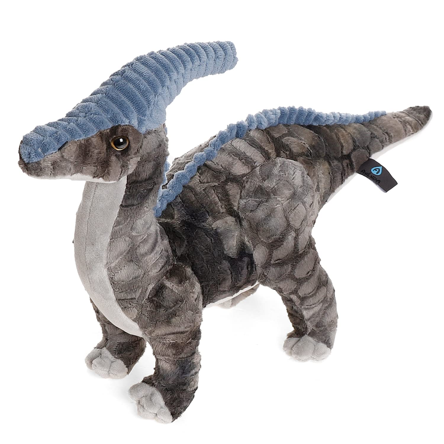 Juguete De Peluche Con Dinosaurolophus, Dinosaurolophus, 16 Pulgadas, Auluda, Gris - Venta Internacional. $572