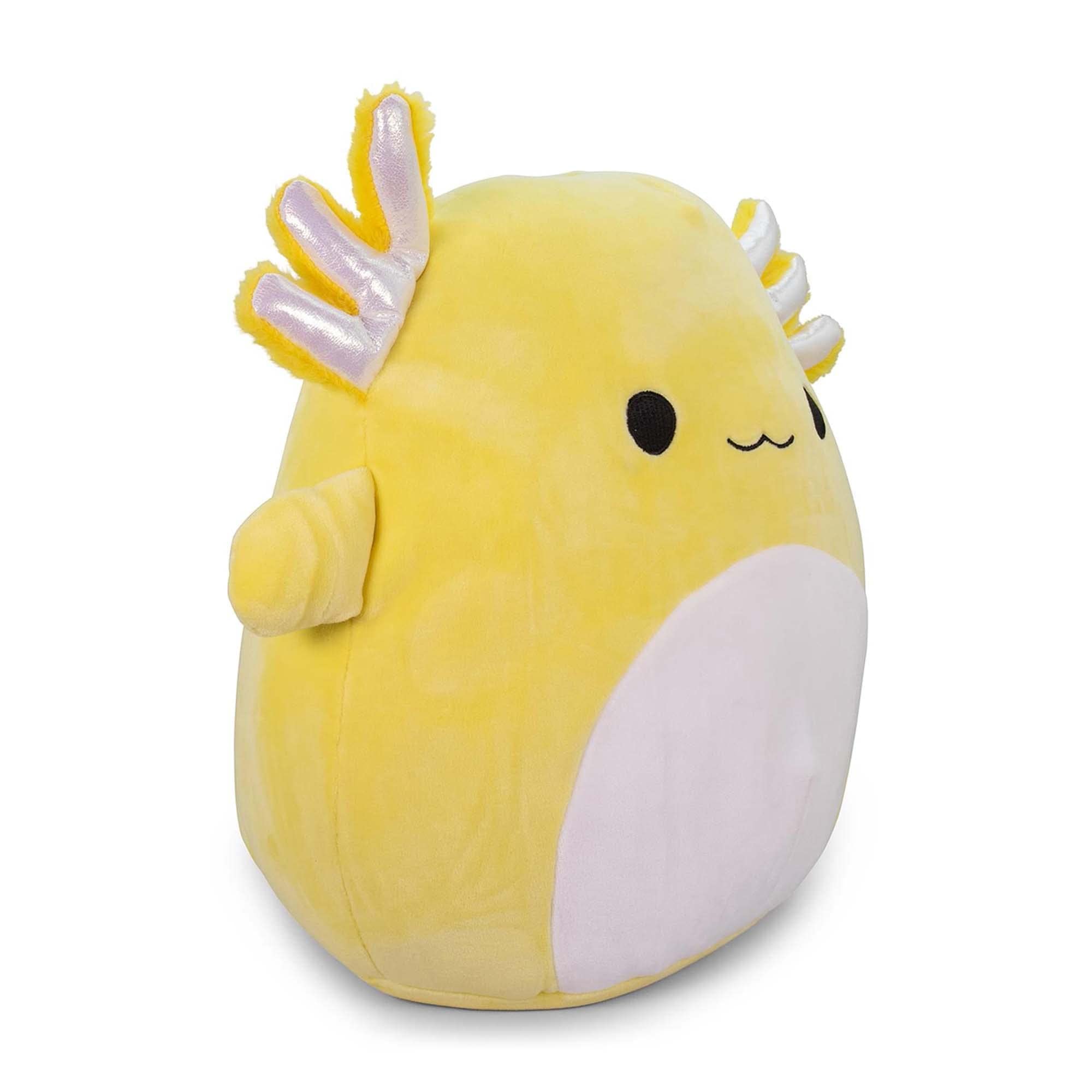 Foto 3 pulgar | Almohada De Felpa Squishmallow Treyton Axoltl Amarilla 30 Cm - Venta Internacional.