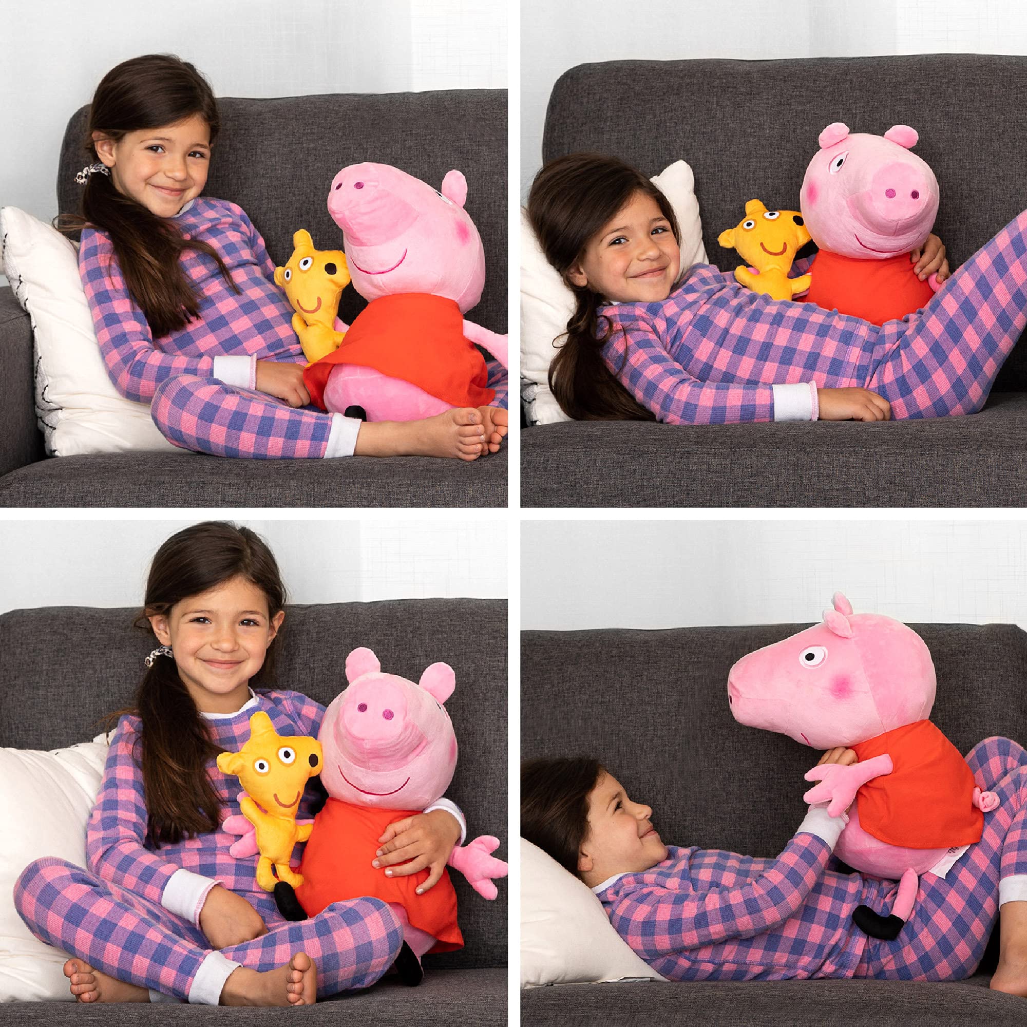 Foto 6 pulgar | Cuddle Pillow Buddy Franco Peppa Pig Con Ropa De Cama Infantil Teddy - Venta Internacional.