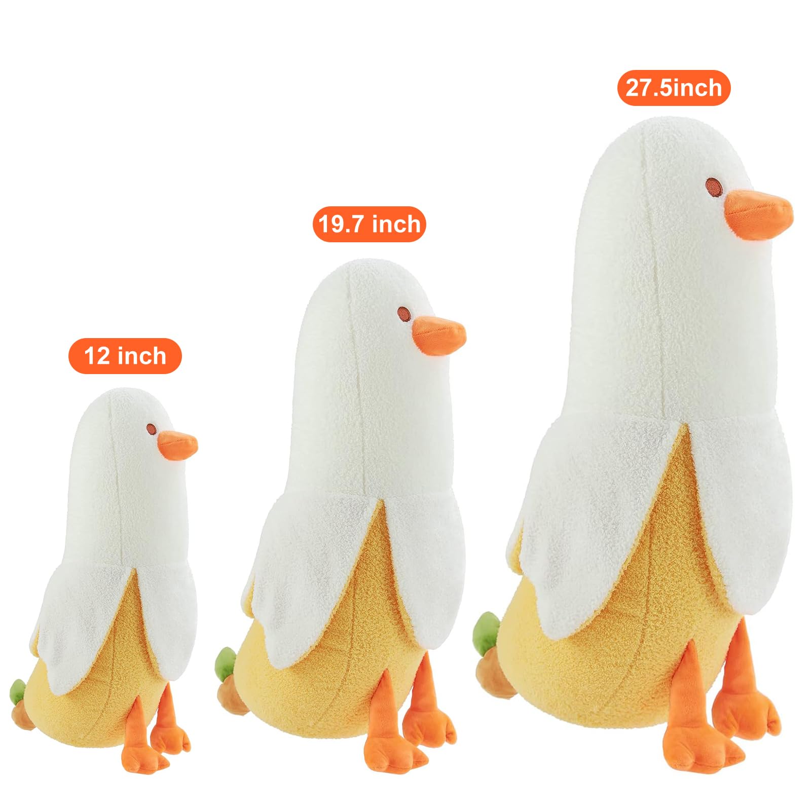 Foto 3 pulgar | Peluche Auspicious Beginning Banana Duck De 50 Cm Para Niños - Venta Internacional.