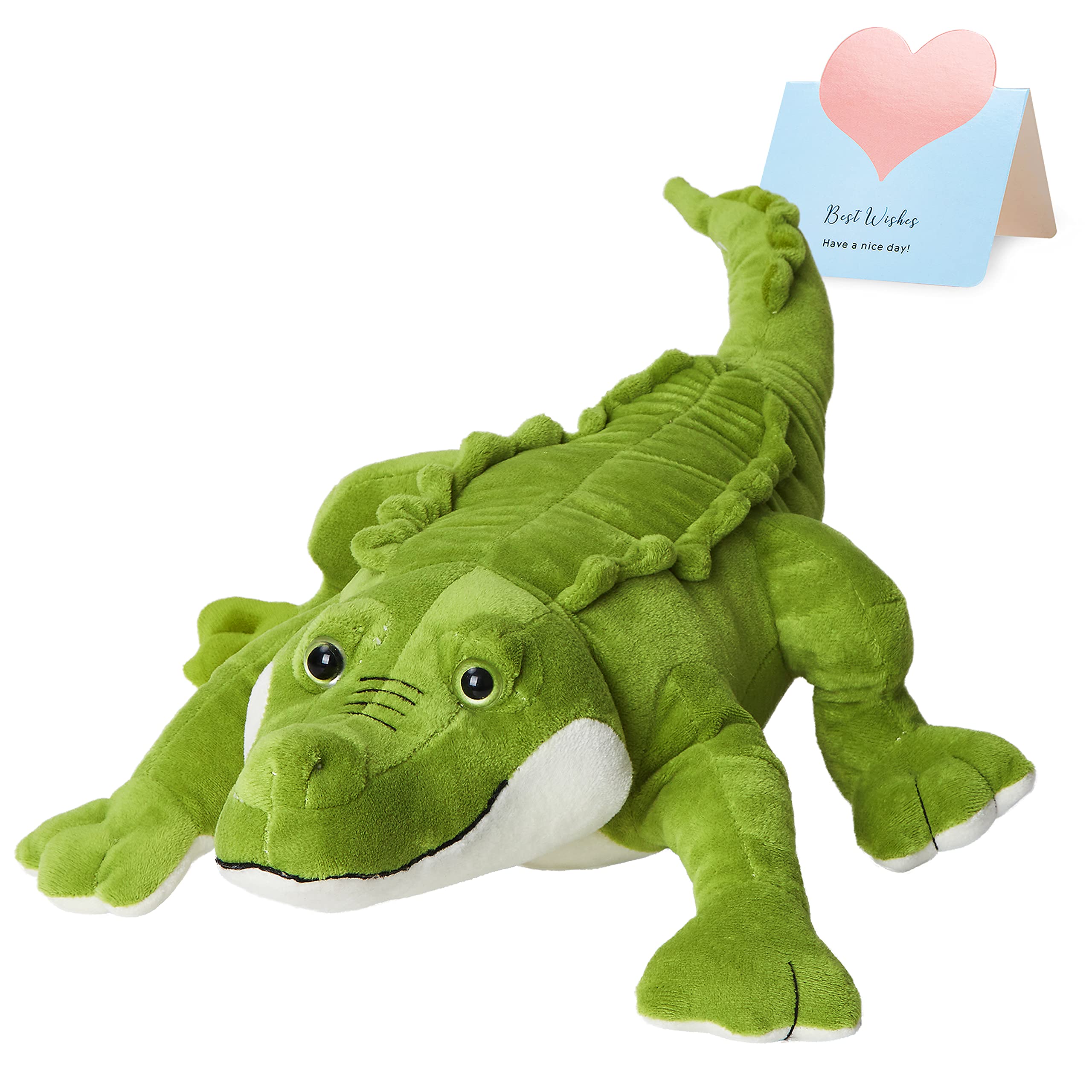 Almohada Con Forma De Animal De Peluche, Diseño De Cocodrilo Athoinsu Cute, 47 Cm - Venta Internacional.