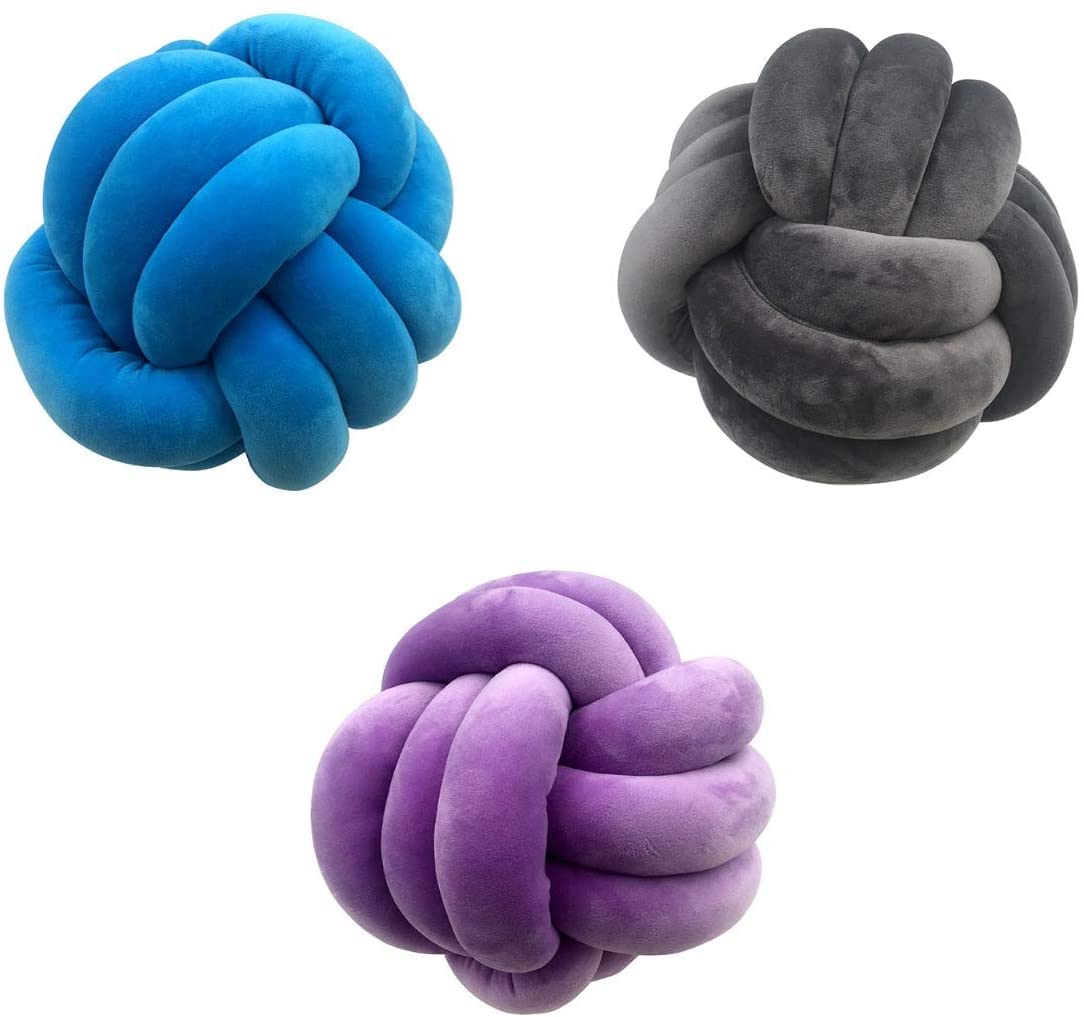 Foto 6 pulgar | Sensory Pillow Playlearn Cuddle Ball, 25 Cm, Azul, Para Niños - Venta Internacional.