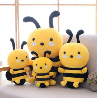 Foto 2 | Almohada De Peluche Con Bonito Conejo Y Abeja - Venta Internacional.