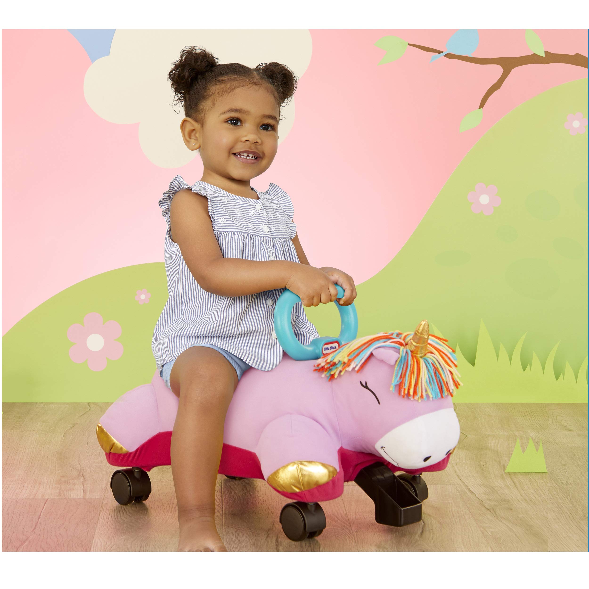 Foto 2 | Almohada Ride-on Toy Little Tikes Con Forma De Unicornio Para Niños Mayores De 1,5 Años - Venta Internacional.