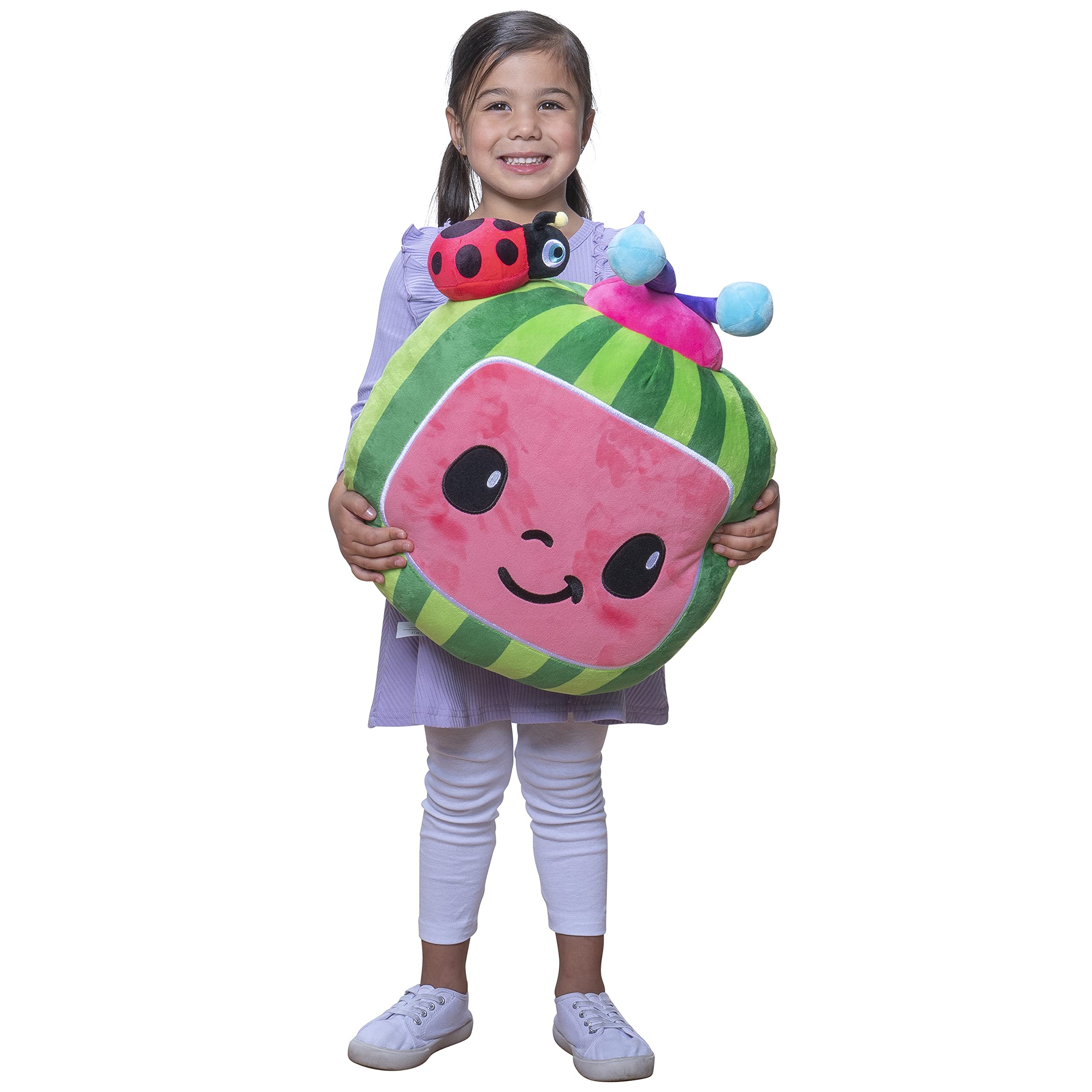 Almohada De Felpa Cocomelon De 45 Cm, Suave Y Cómoda Para Niños - Venta Internacional. $694