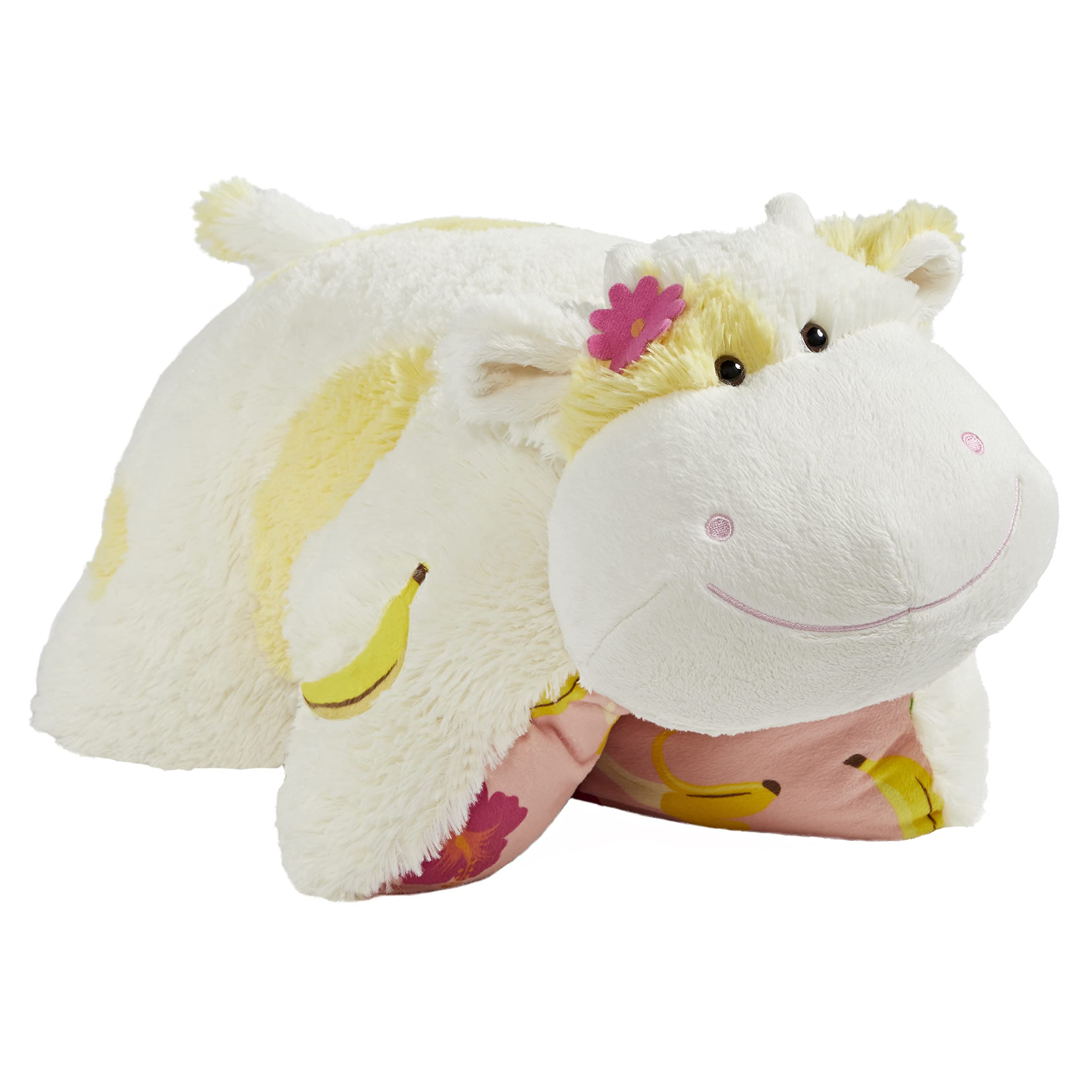 Almohada De Peluche Para Mascotas, Con Aroma Dulce A Plátano Y Vaca, Blanca - Venta Internacional.