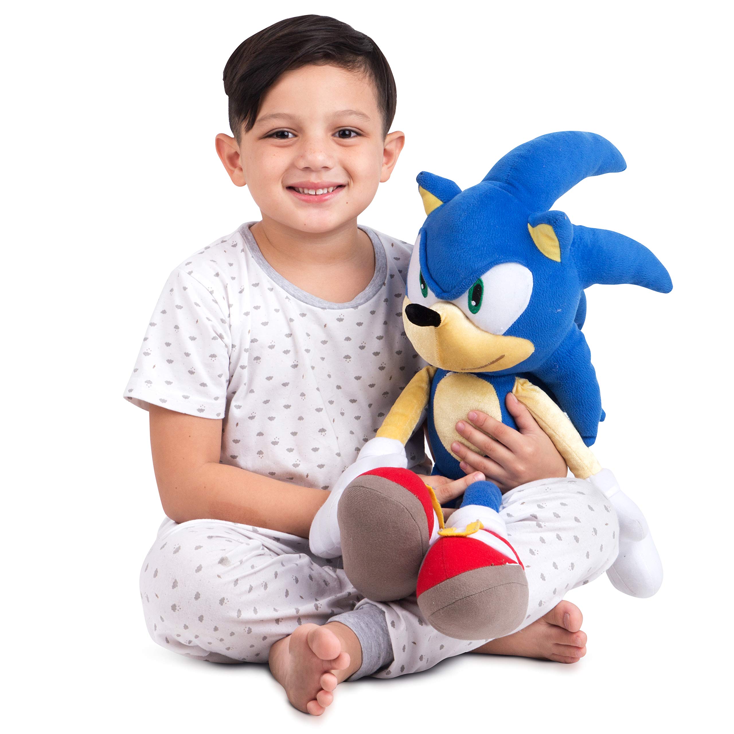 Foto 3 pulgar | Cojín De Peluche Buddy Franco Sonic The Hedgehog 56 Cm - Venta Internacional.