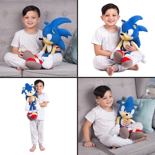 Foto 5 | Cojín De Peluche Buddy Franco Sonic The Hedgehog 56 Cm - Venta Internacional.