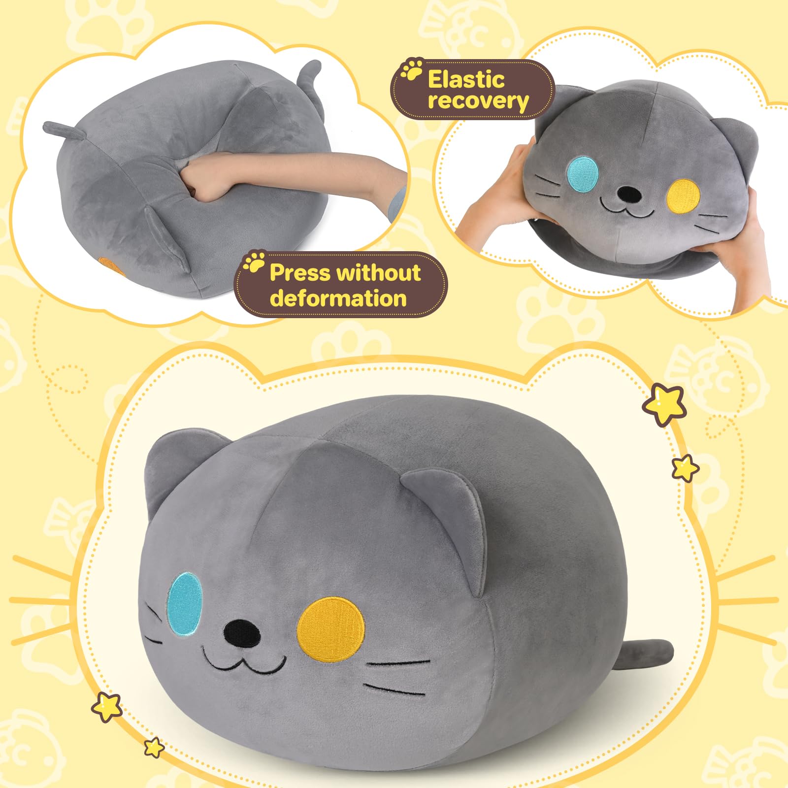 Foto 5 pulgar | Almohada De Peluche Kmuysl Cat Plushies Toys Kawaii - Venta Internacional.