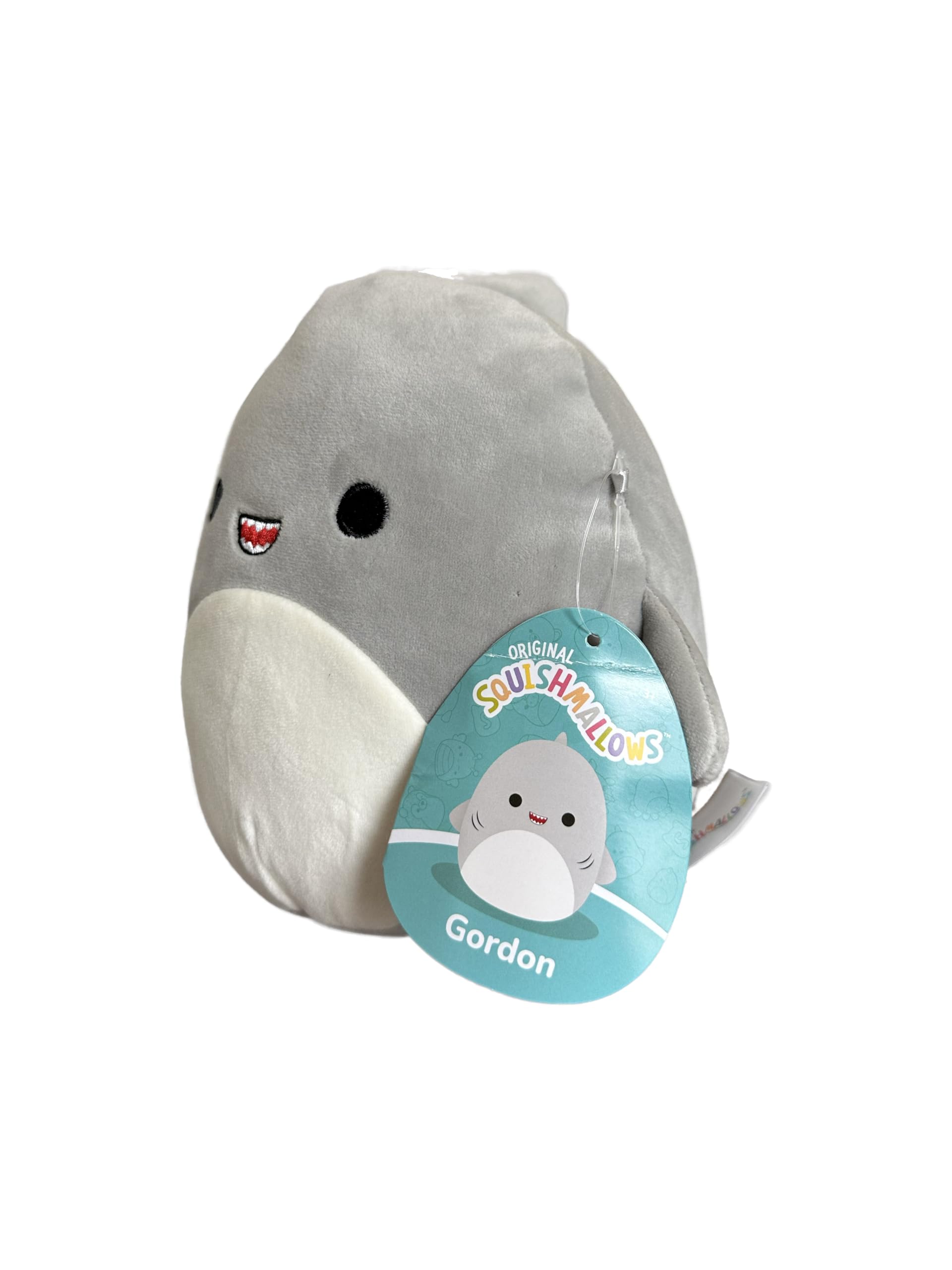 Foto 3 pulgar | Almohada Suave Con Forma De Animal De Peluche Squishmallows Pals Gordon Shark 1 - Venta Internacional.