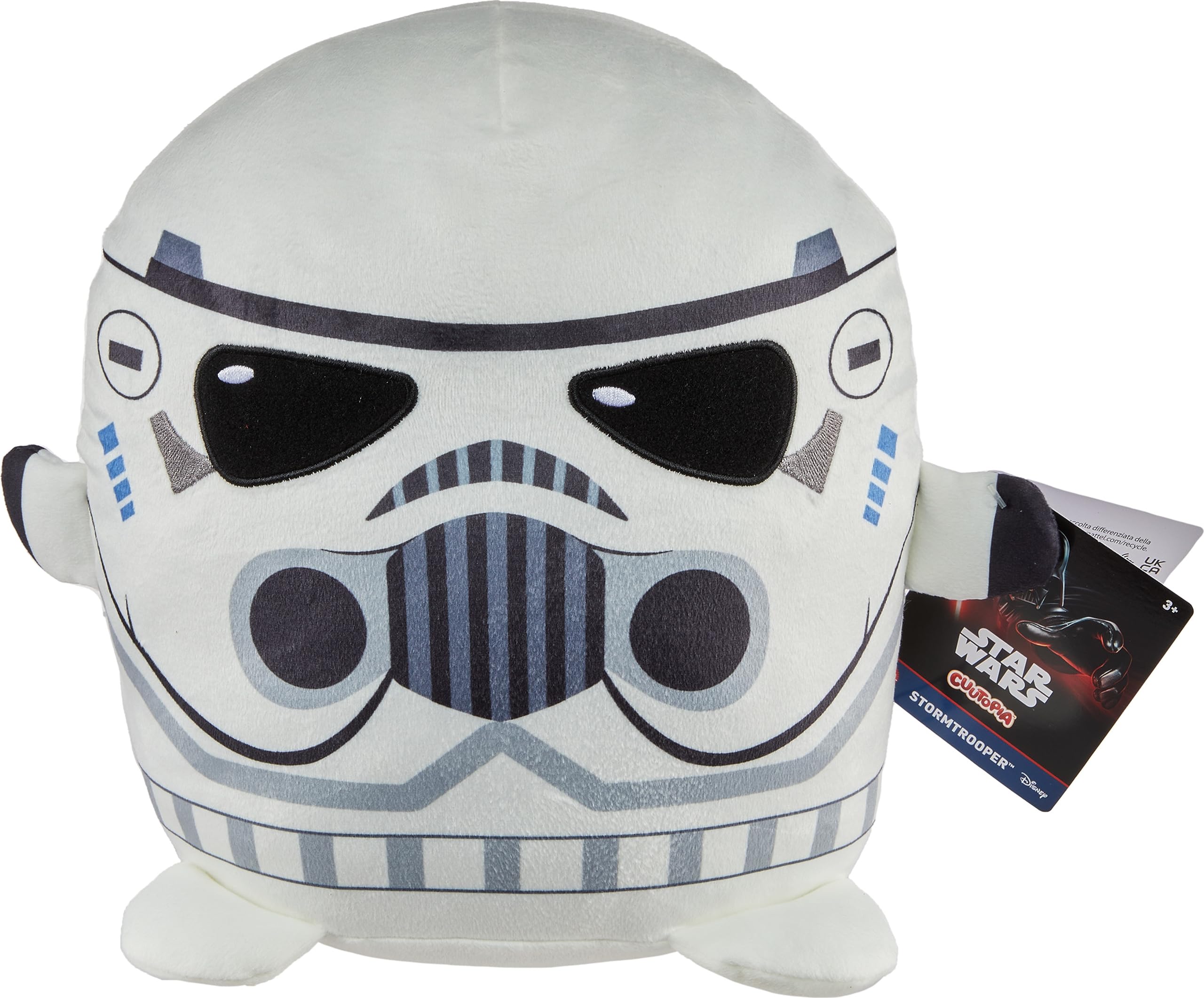 Peluche Stormtrooper Cuutopia Star Wars De 25 Cm, Color Mate - Venta Internacional.