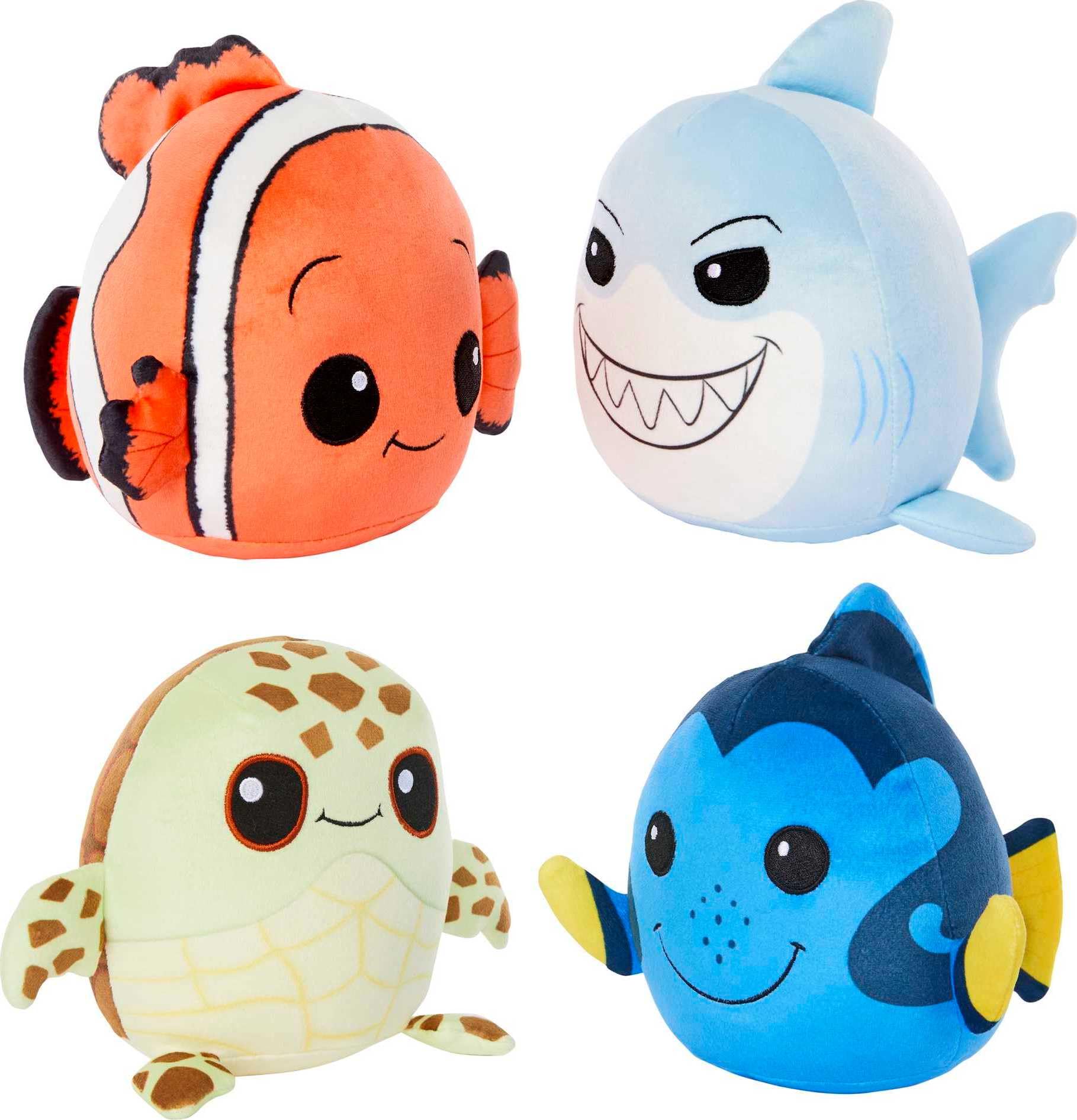 Peluches Mattel Disney100 Finding Nemo Cuutopia 4 Plush - Venta Internacional. $379