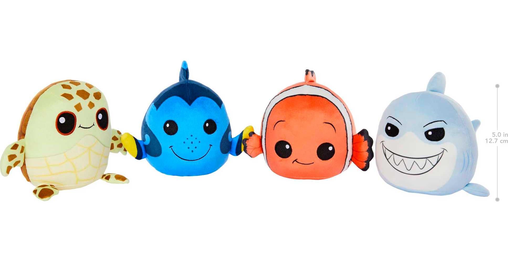 Foto 2 | Peluches Mattel Disney100 Finding Nemo Cuutopia 4 Plush - Venta Internacional.