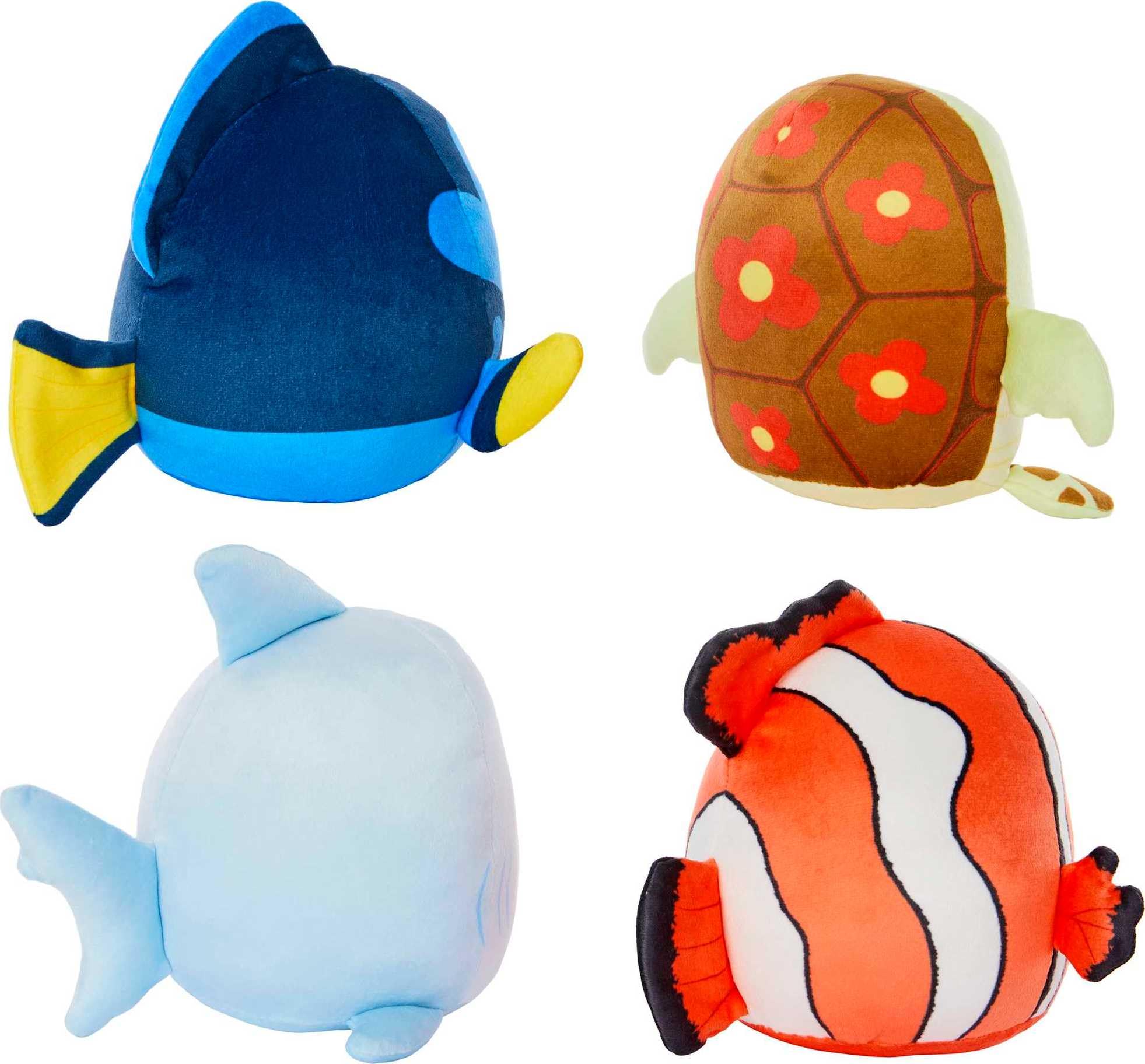 Foto 6 pulgar | Peluches Mattel Disney100 Finding Nemo Cuutopia 4 Plush - Venta Internacional.