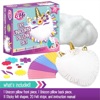 Foto 7 | Kit De Almohadas Diy Con Forma De Unicornio B Me, Sin Coser, Haz Tu Propia Almohada Para Mayores De - Venta Internac