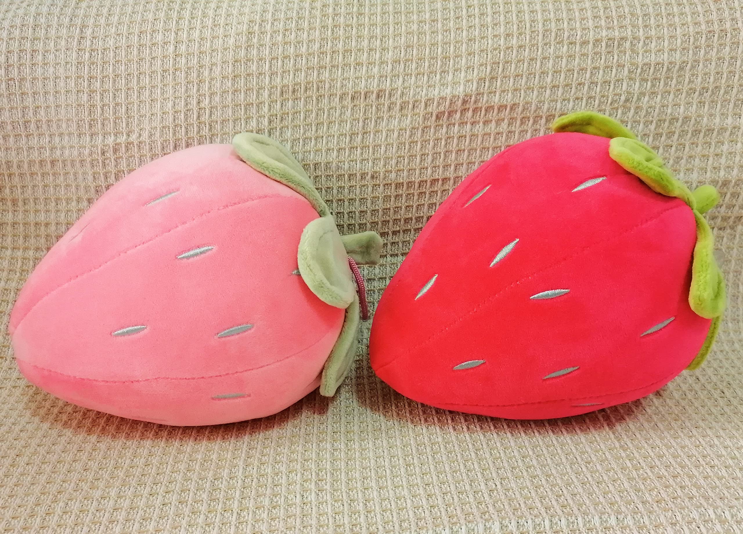 Foto 5 | Juego De Almohadas De Felpa Xixisa Strawberry Para Niños Y Niñas - Venta Internacional.