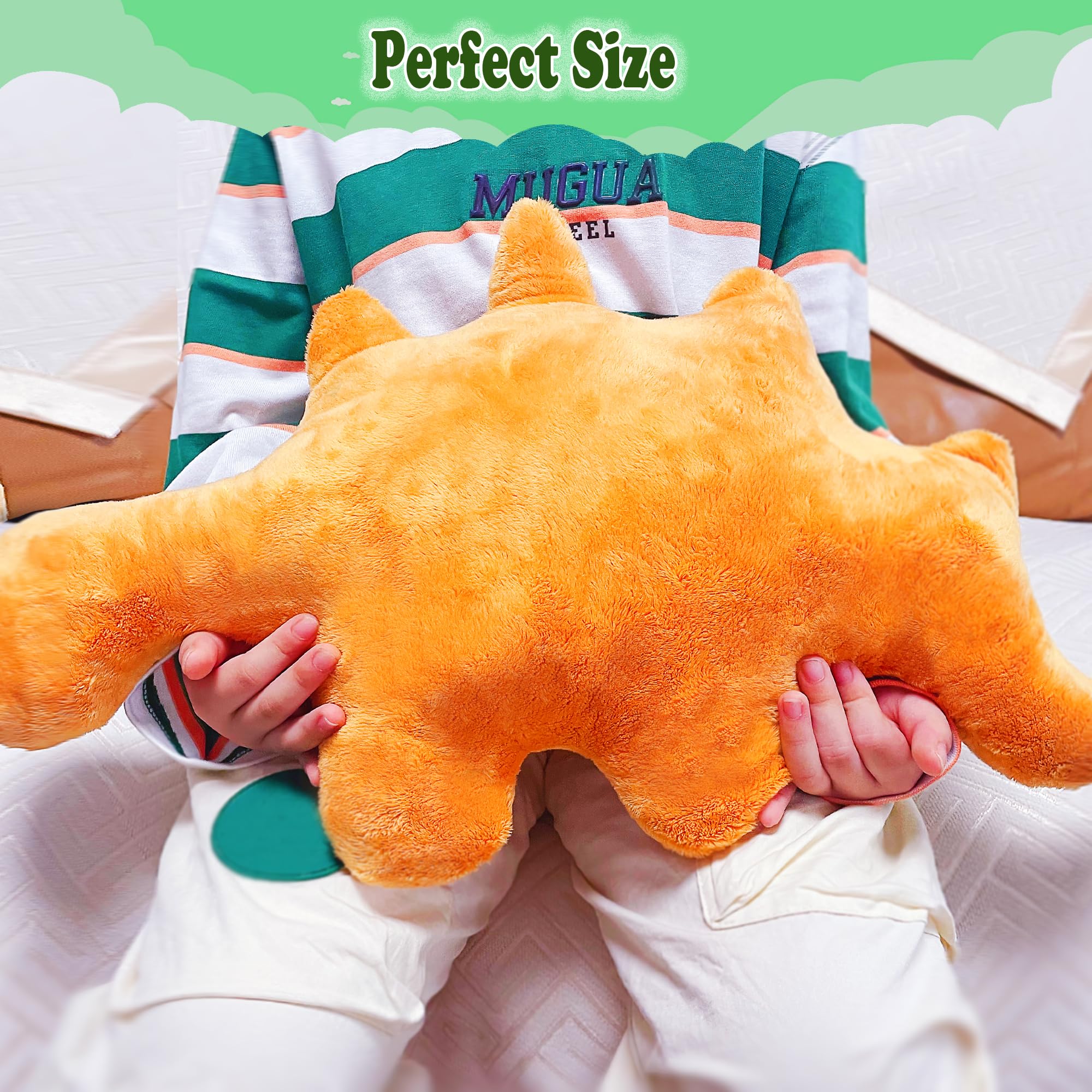 Foto 4 pulgar | Almohada De Peluche Ml.enjoy Dino Chicken Nugget De 48 Cm Para Niños - Venta Internacional.