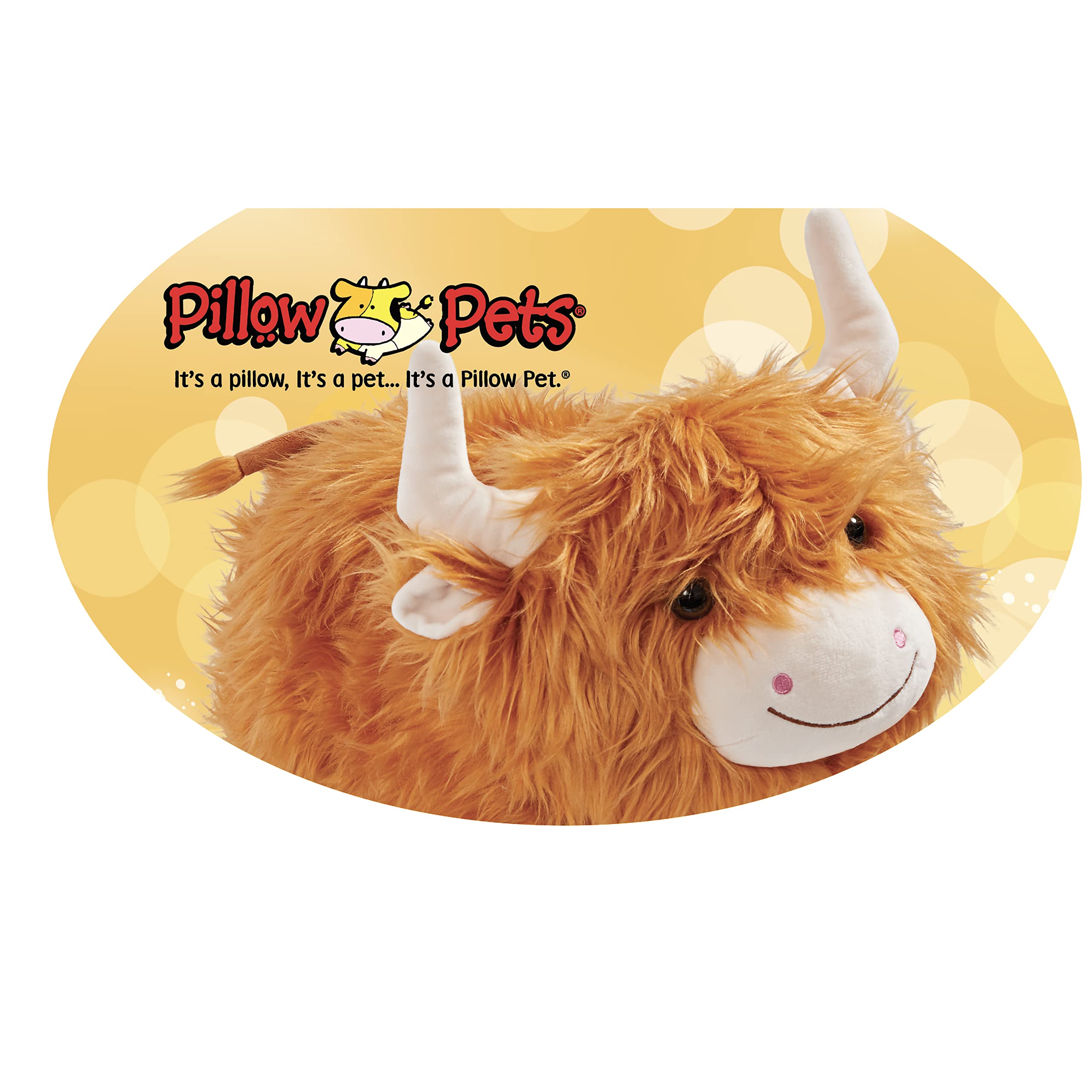 Foto 5 pulgar | Peluche Pillow Pets Highland Cow, 18 Pulgadas/45 Cm - Venta Internacional.