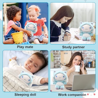 Foto 5 | Muñeco De Peluche Maikerry Cinnamoroll 20 Cm Blue Anime Para Niños - Venta Internacional.