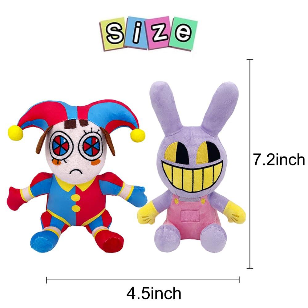 Foto 4 pulgar | Almohada De Peluche De Peluche Circus Pony Clown Anime Para Niños - Venta Internacional.