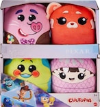 Peluches Mattel Disney100 Pixar Pals Cuutopia 4 Personajes - Venta Internacional.