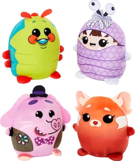 Foto 2 | Peluches Mattel Disney100 Pixar Pals Cuutopia 4 Personajes - Venta Internacional.