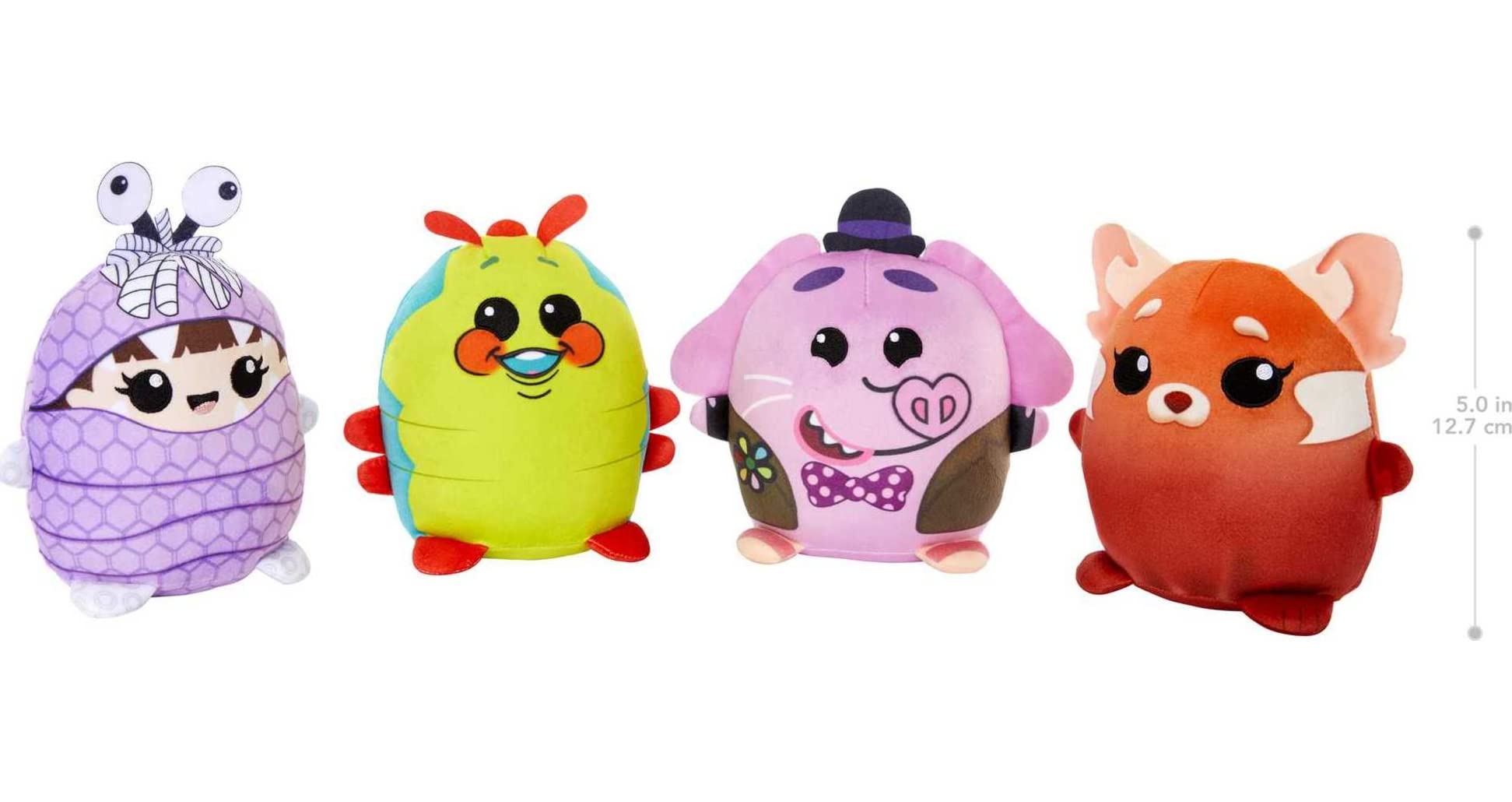 Foto 4 pulgar | Peluches Mattel Disney100 Pixar Pals Cuutopia 4 Personajes - Venta Internacional.