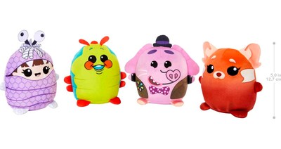 Foto 3 | Peluches Mattel Disney100 Pixar Pals Cuutopia 4 Personajes - Venta Internacional.