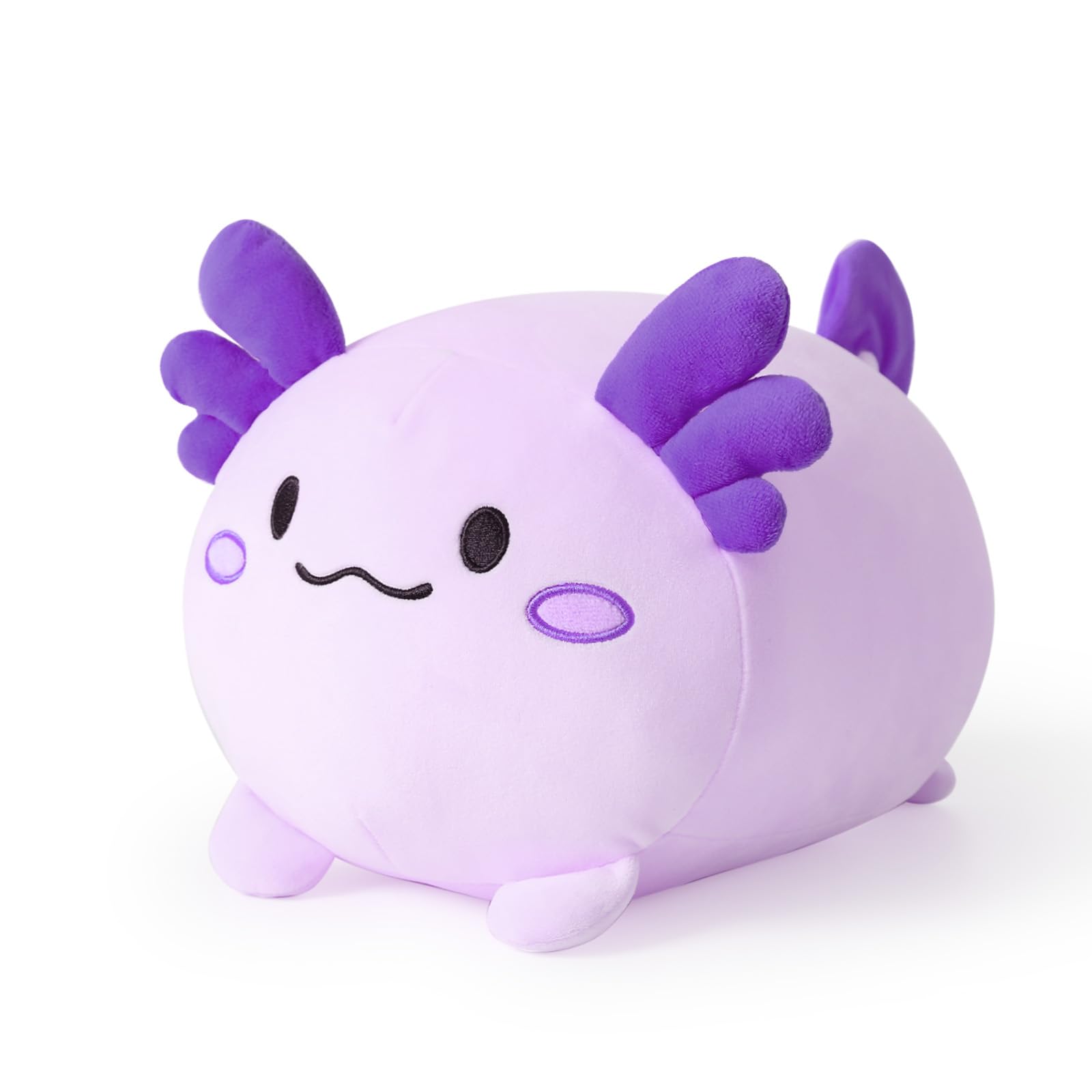 Almohada De Peluche Axolotl, Diseño De Melocotón, Diseño Kawaii, Diseño De Peluche Suave, 30 - Venta Internacional.