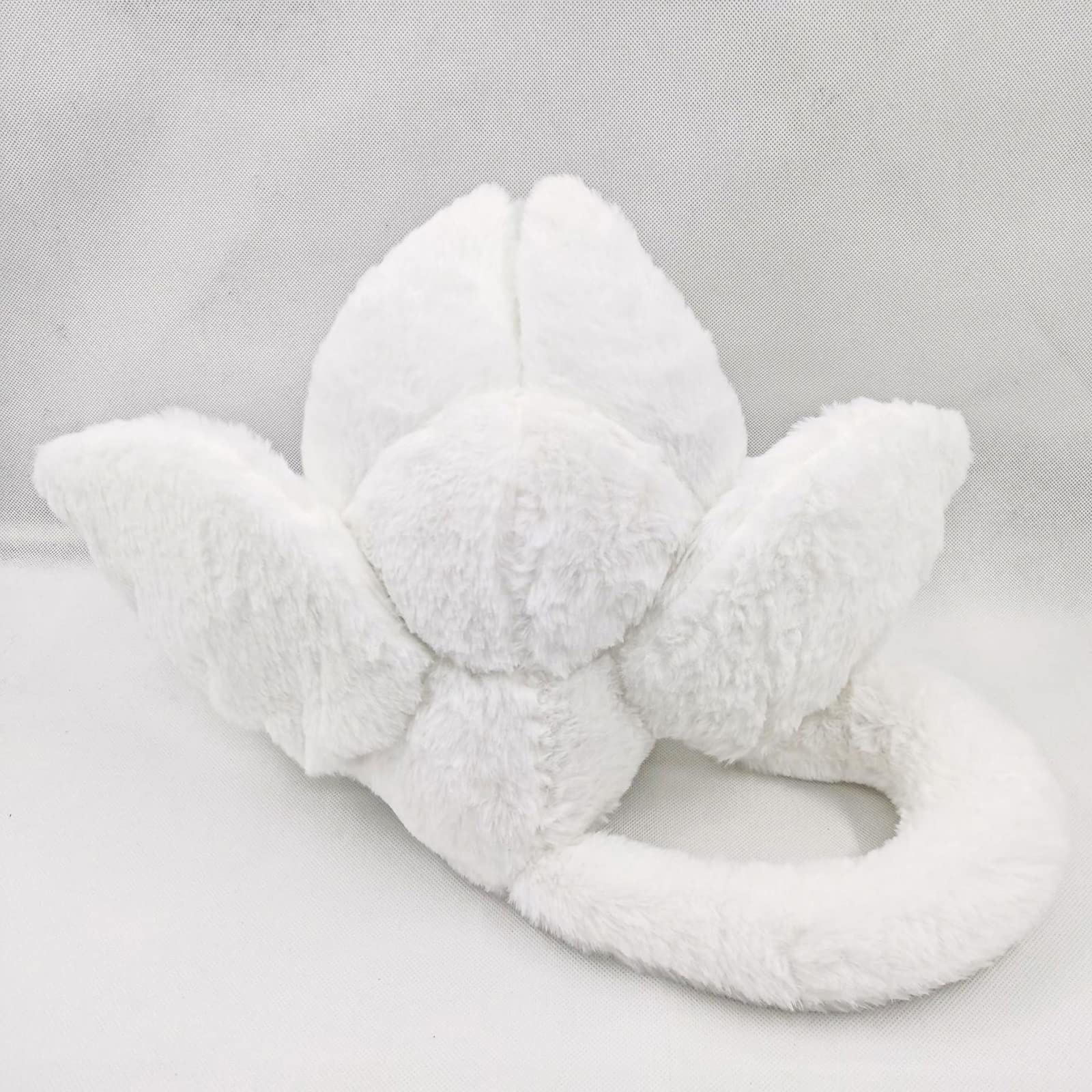 Foto 8 pulgar | Cojín De Peluche Con Forma De Gato Melocotón Con Forma De Conejito Murciélago, 30 Cm, Blanco, Para N - Venta Inter