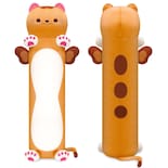 Almohada De Peluche Officygnet Cat, 28 Cm De Largo, Juguete De Peluche - Venta Internacional.