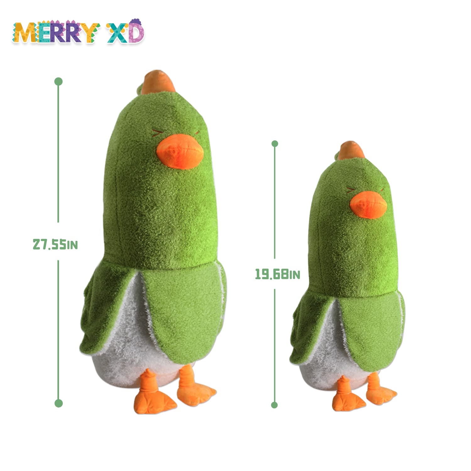 Foto 2 | Almohada De Peluche Merryxd Banana Duck Para Niños, 50 Cm - Venta Internacional.