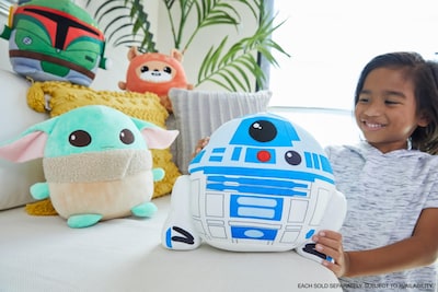 Foto 2 | Muñeca De Peluche Mattel Star Wars Cuutopia R2-d2 De 25 Cm Para Niños Mayores De 3 Años - Venta Internacional.