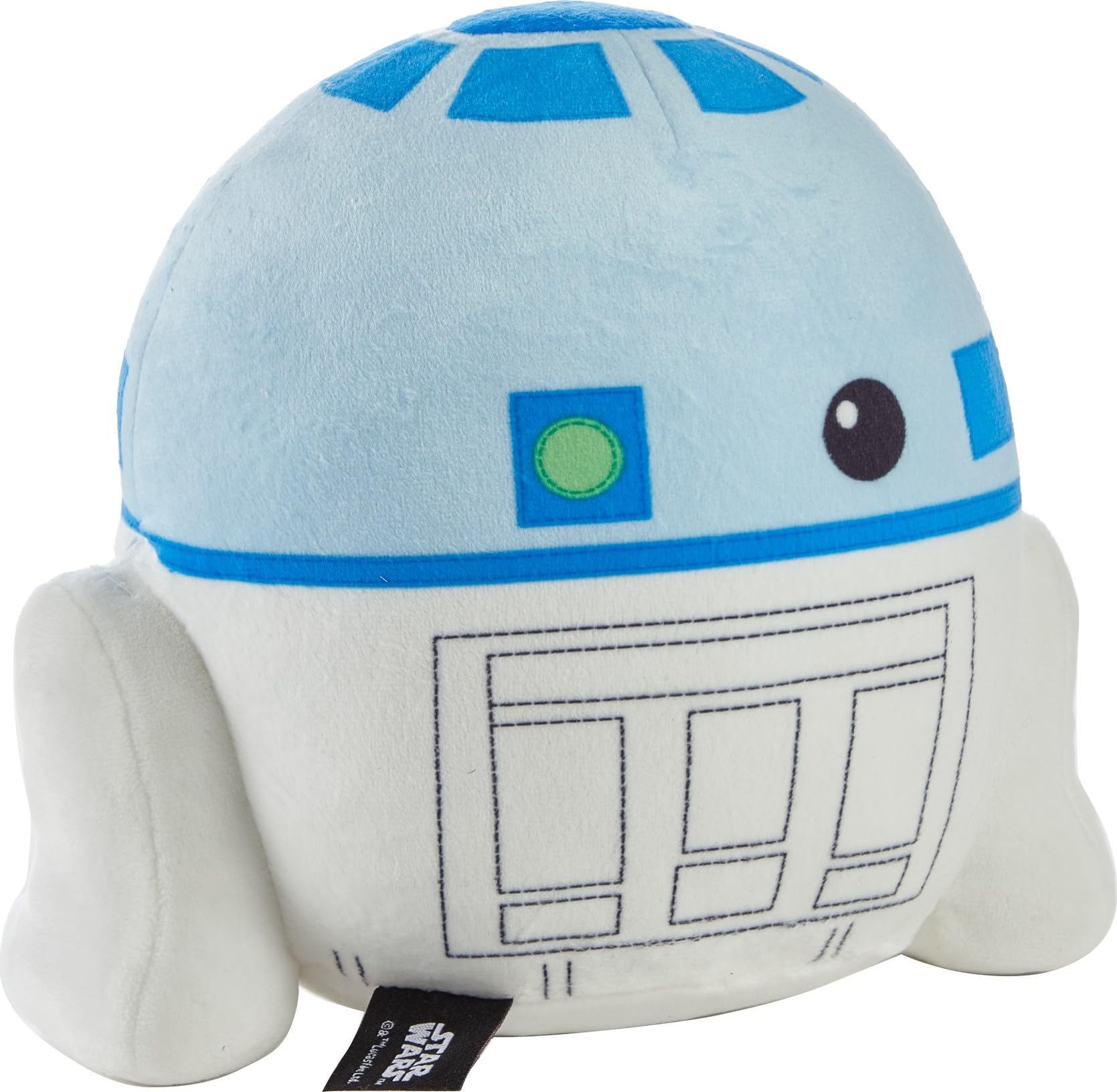 Foto 7 pulgar | Muñeca De Peluche Mattel Star Wars Cuutopia R2-d2 De 25 Cm Para Niños Mayores De 3 Años - Venta Internacional.