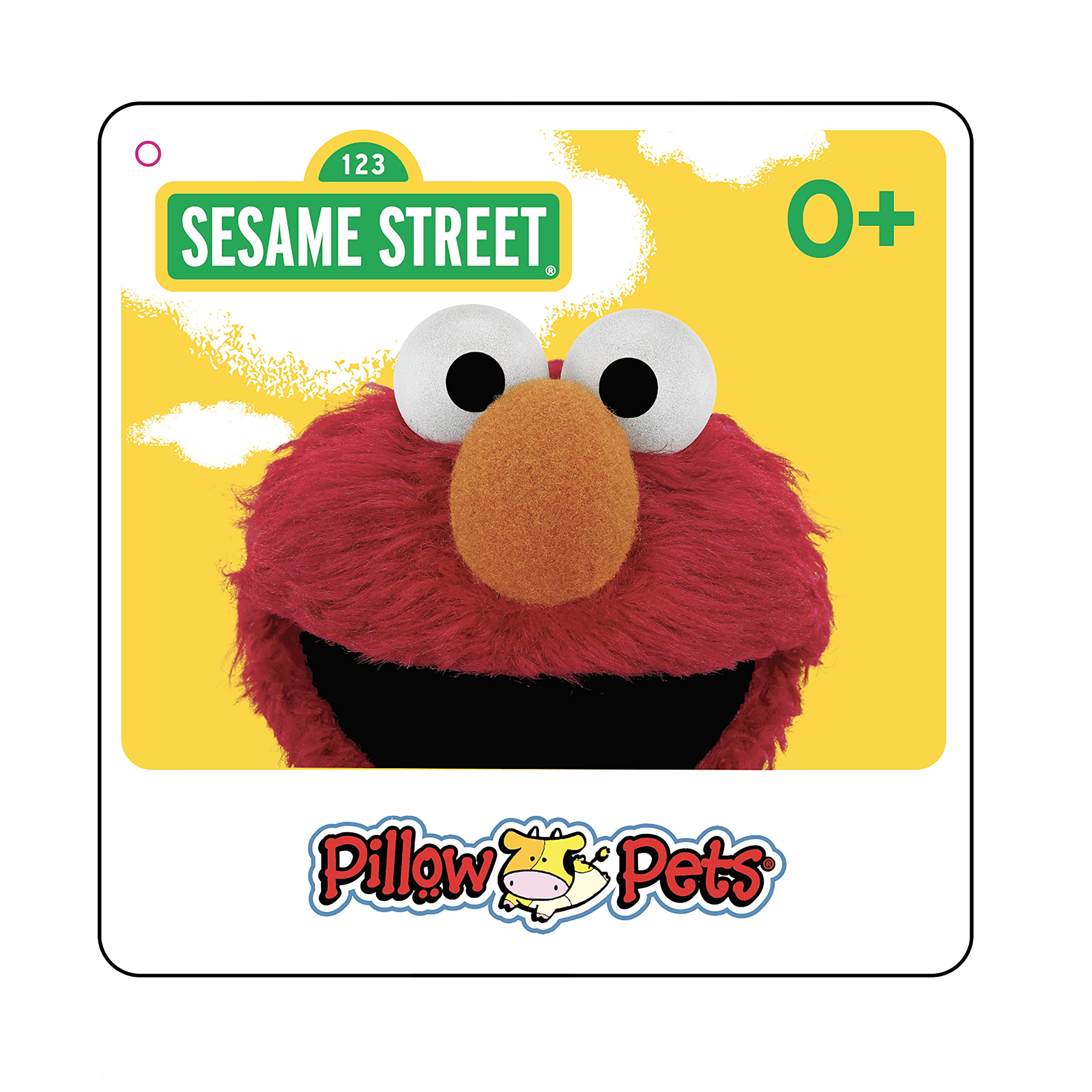 Foto 3 pulgar | Almohada De Peluche Para Mascotas Elmo Sesame Street Para Niños Mayores De 3 Años - Venta Internacional.