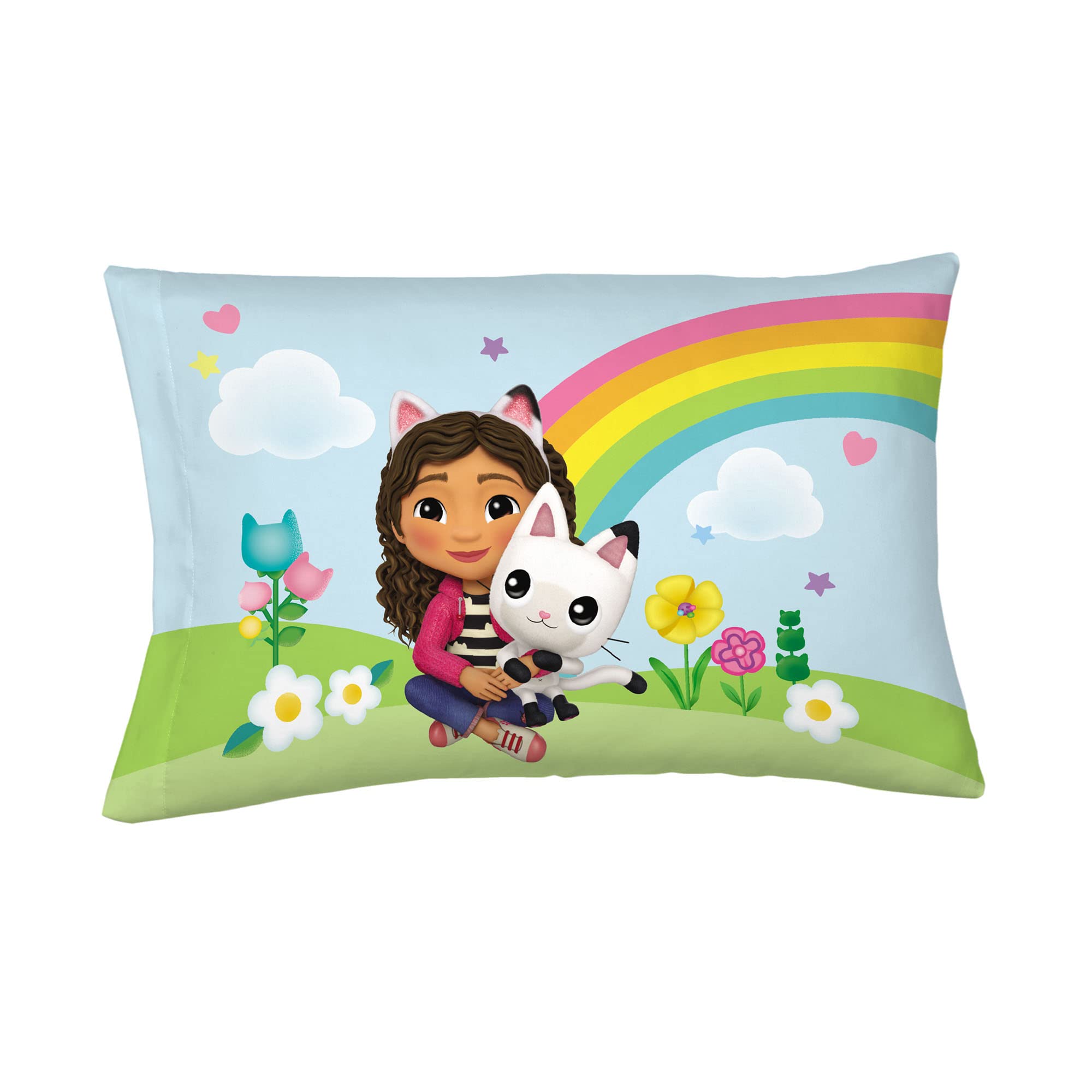 Foto 2 pulgar | Funda De Almohada Franco Gabby's Dollhouse Kids Beauty Satin 20x30 Cm - Venta Internacional.