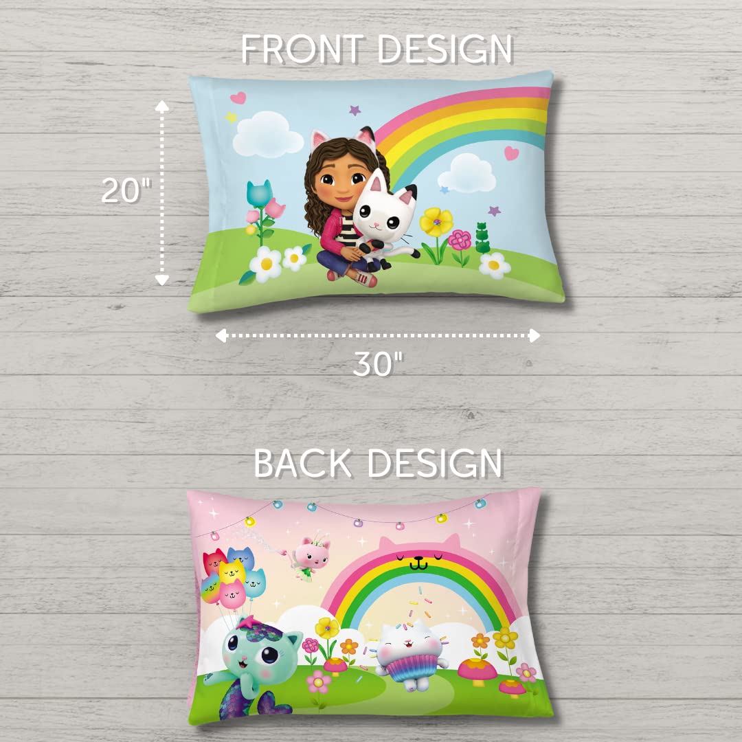 Foto 4 pulgar | Funda De Almohada Franco Gabby's Dollhouse Kids Beauty Satin 20x30 Cm - Venta Internacional.