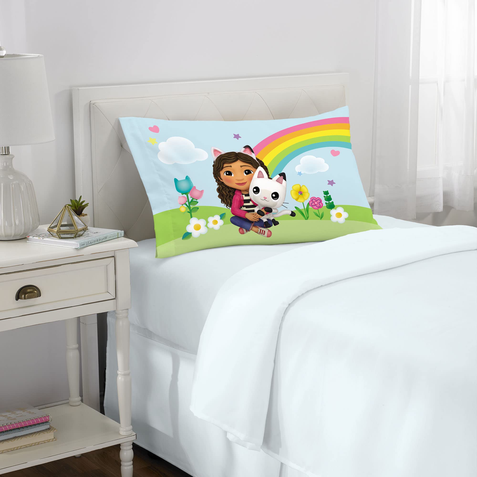 Foto 5 pulgar | Funda De Almohada Franco Gabby's Dollhouse Kids Beauty Satin 20x30 Cm - Venta Internacional.