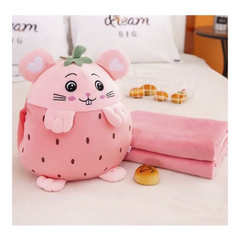 Almohadas Cálidas De Felpa Con Diseños De Mantas De Frutas, 35 Cm - Venta Internacional.