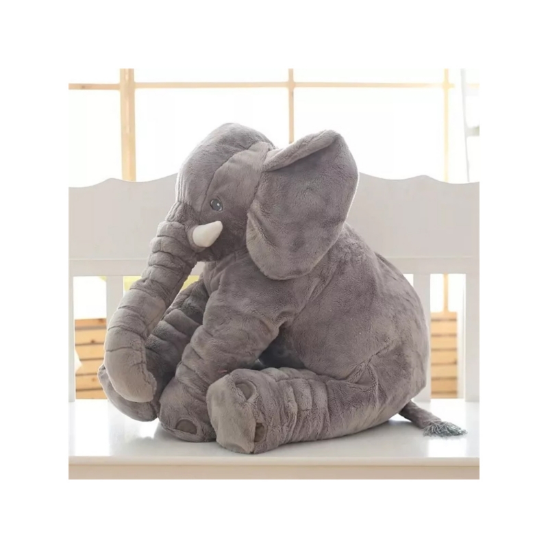 Foto 6 pulgar | Almohada De Felpa Con Forma De Elefante, 60 Cm, Para Niños - Venta Internacional.