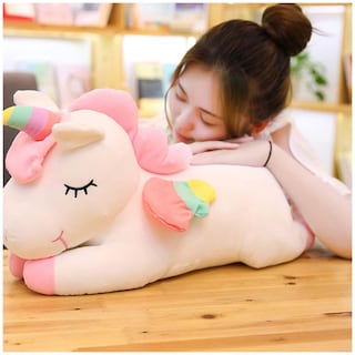 Foto 4 | Cojín De Peluche Con Forma De Unicornio De 40 Cm Para Niños Y Niñas - Venta Internacional.