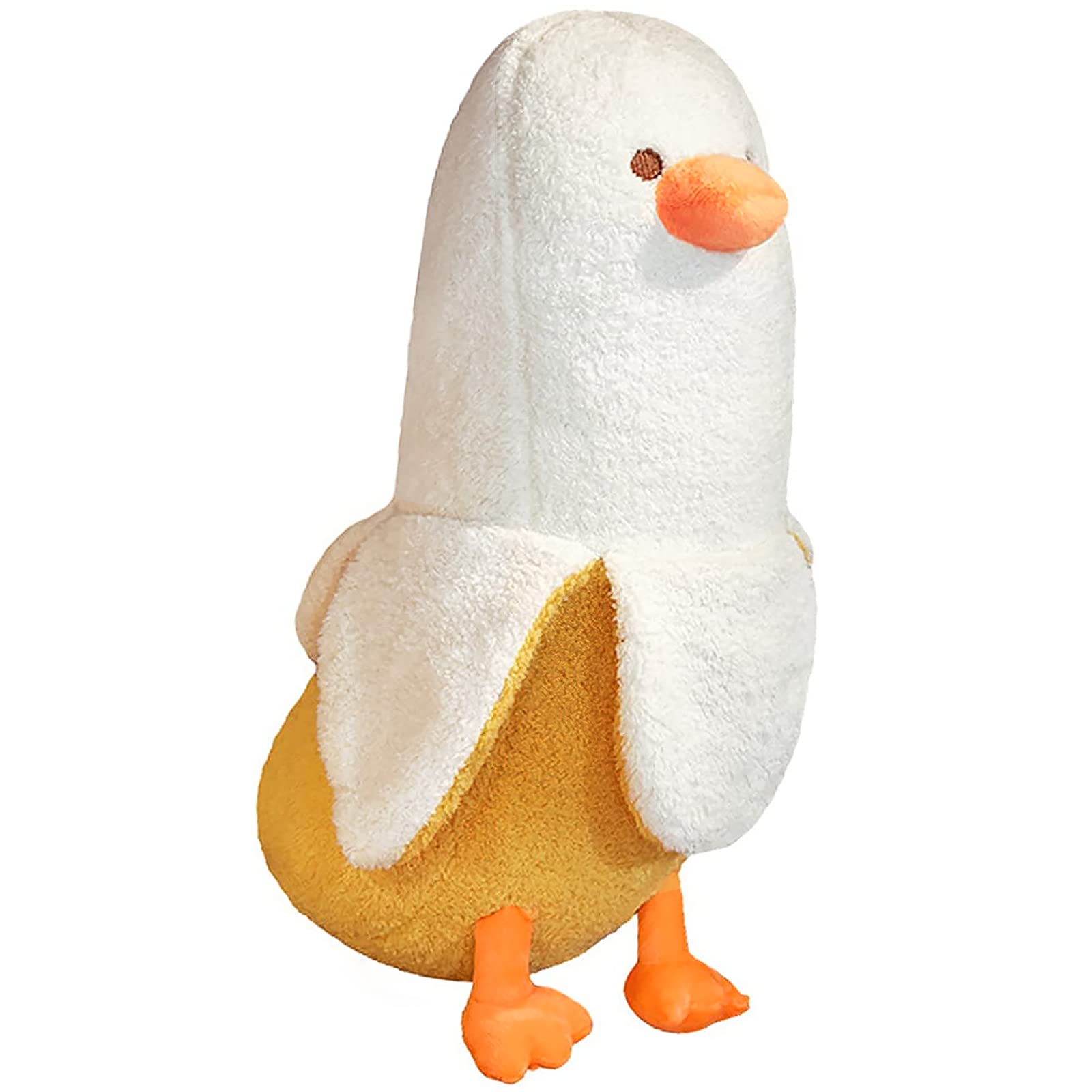 Foto 2 pulgar | Almohada de Peluche Peach Cat Banana Duck White 30 cm - Venta Internacional