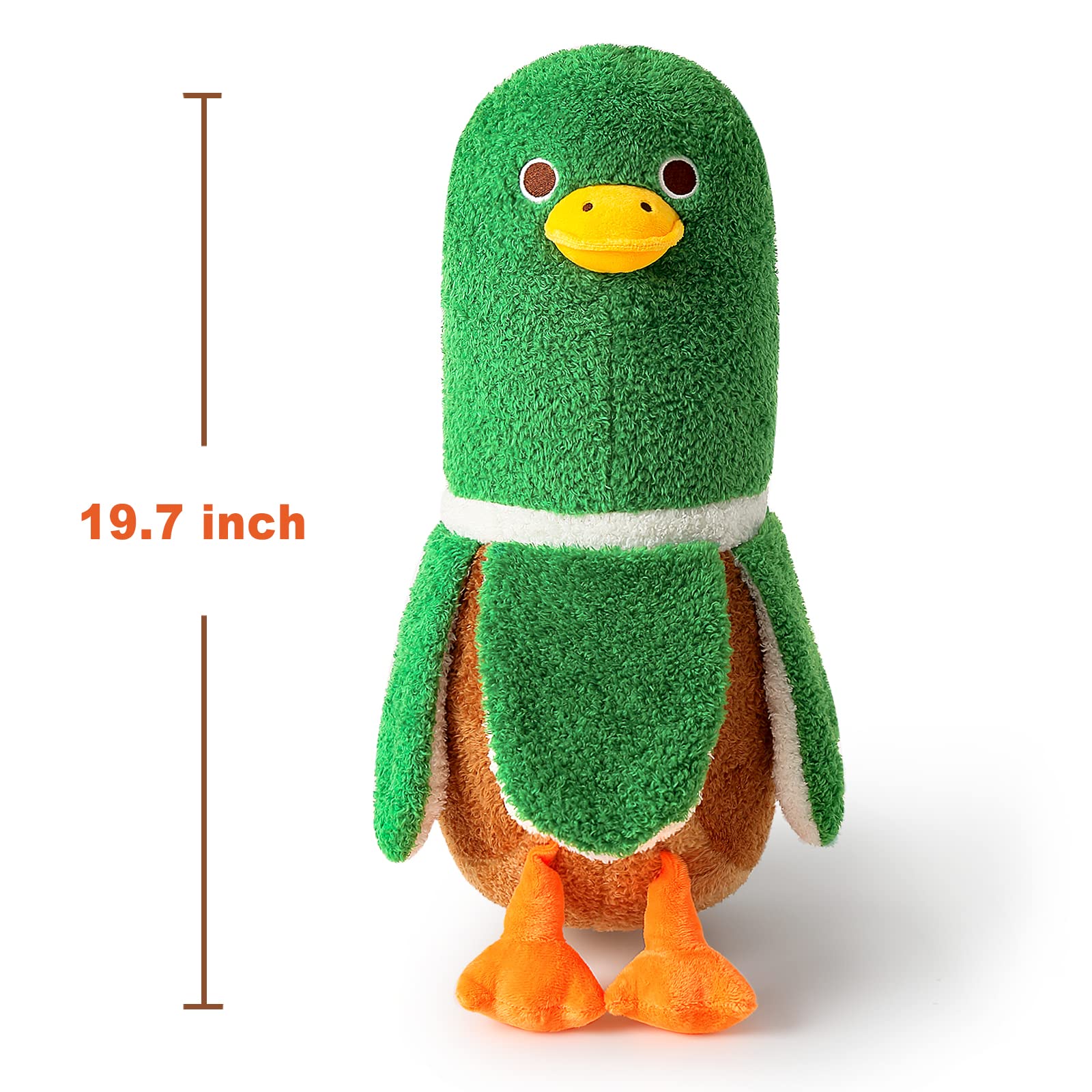 Foto 4 pulgar | Almohada de Peluche con Forma de Pato Verde - Venta Internacional