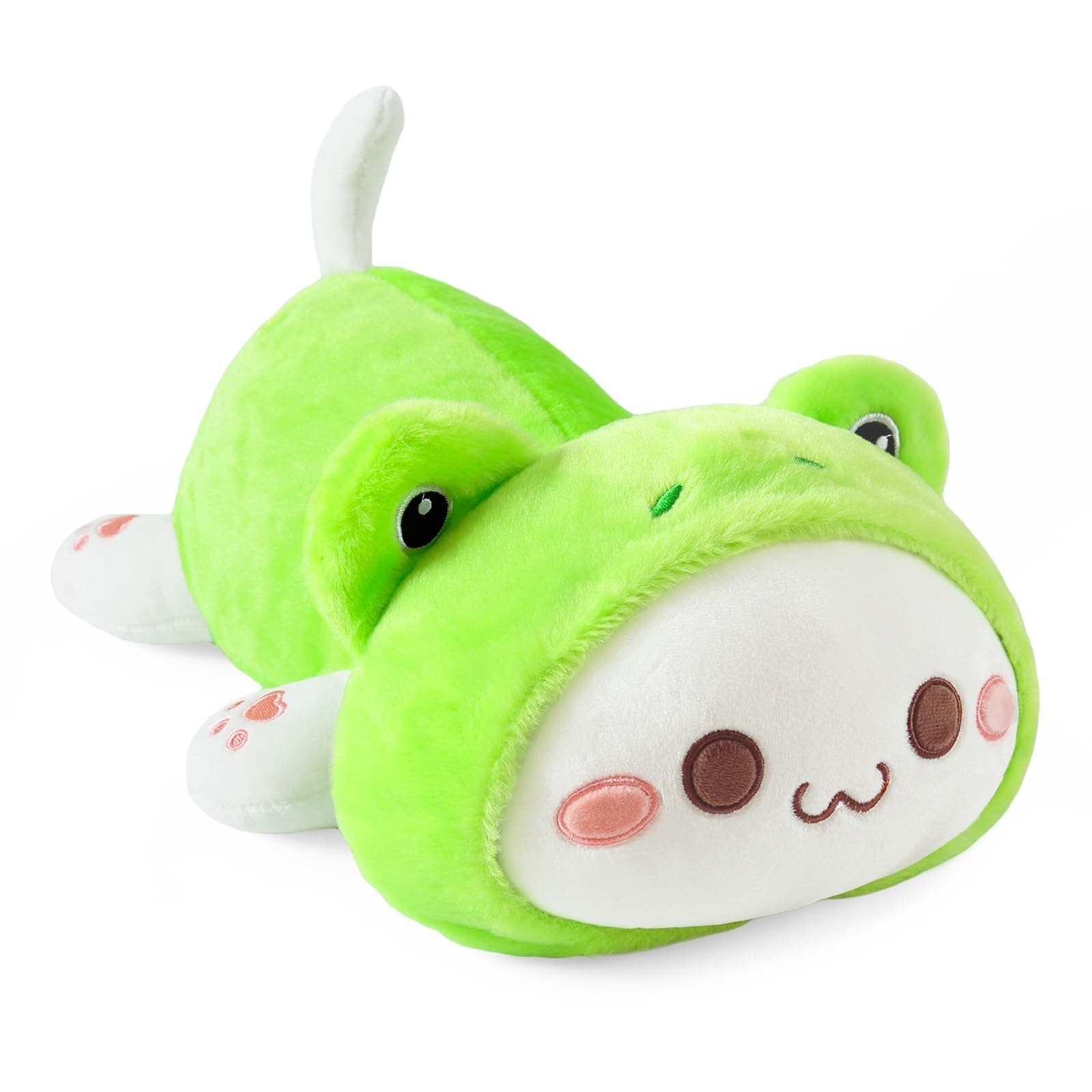 Peluche Onsoyours, Bonito Animal De Peluche Con Forma De Rana Y Gatito, 20 Cm - Venta Internacional. $817