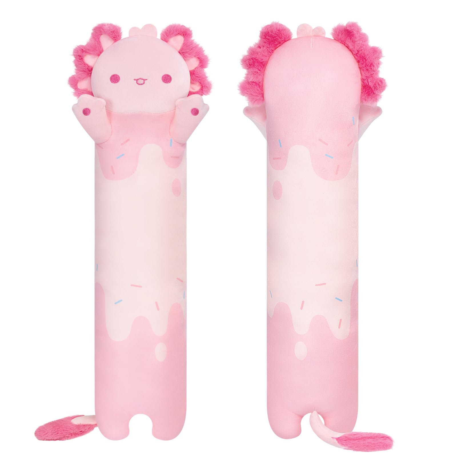 Almohada Corporal de Felpa Mewaii Long Axolotl  - Venta Internacional