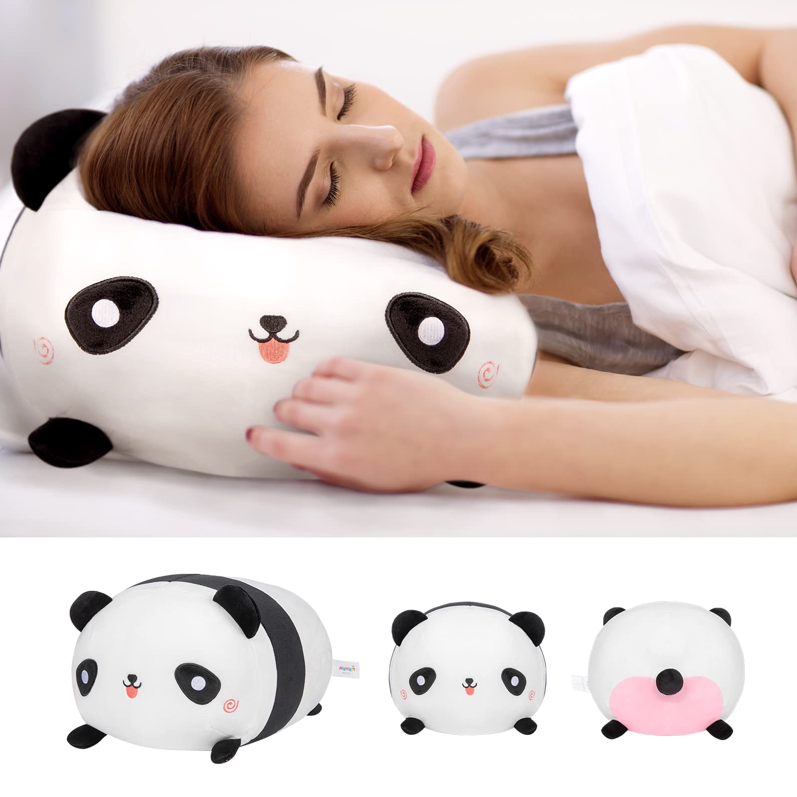 Foto 6 pulgar | Almohada de Felpa Mewaii Lindo Panda 40 cm - Venta Internacional