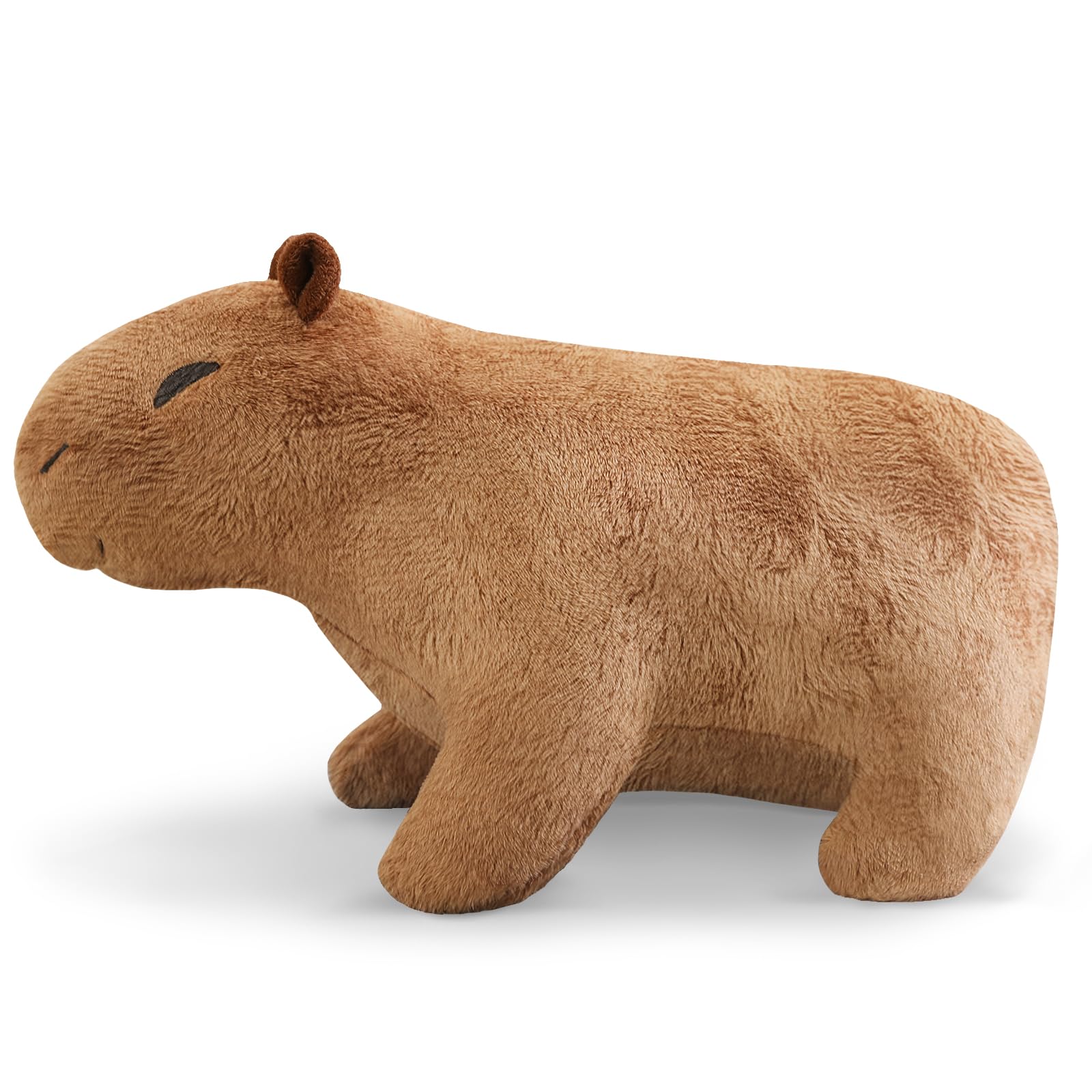 Foto 2 pulgar | Peluche De Peluche Con Forma De Capibara Sqeqe, Marrón, 20 Cm - Venta Internacional.