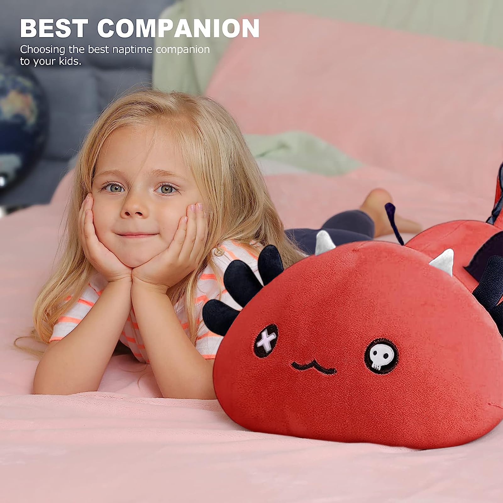 Foto 4 | Peluche Onsoyours Bonte Axolotl Bat Salamandra Para Niños - Venta Internacional.