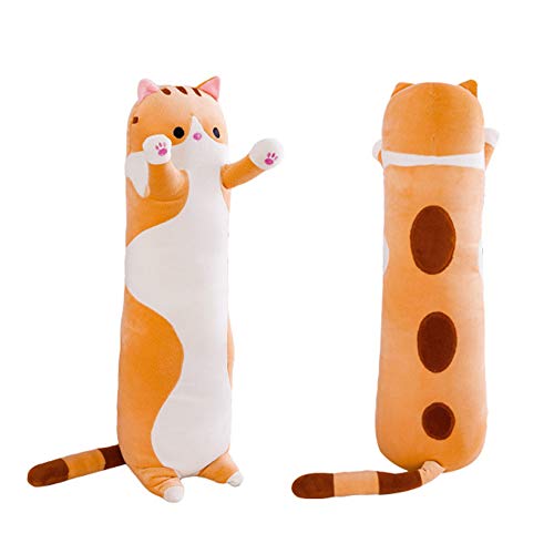 Foto 2 pulgar | Muñeca De Peluche Con Forma De Gato Shangman, Adorable Gatito De Peluche Con Dibujos Animados, 70 Cm - Venta Interna